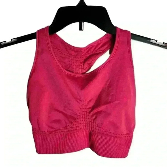 SWEATY Betty Stamina Sports Bra in Tayberry Pink Size Small - Picture 2 of 9